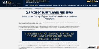 Pittsburgh Car accident Attorney
